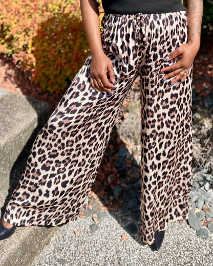 Pantalon leopard Charlize